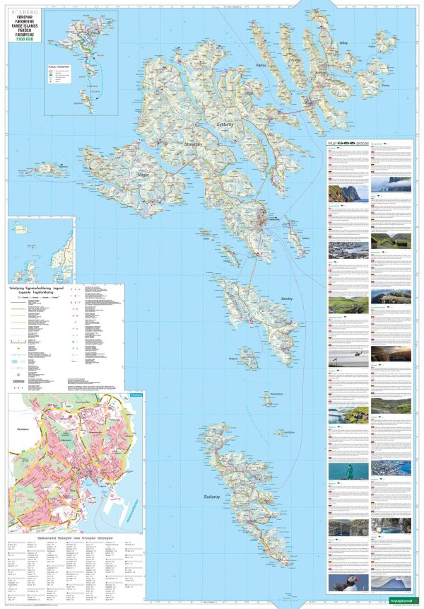 Road map - Faroe Islands | Freytag & Berndt Cheap - Image 3