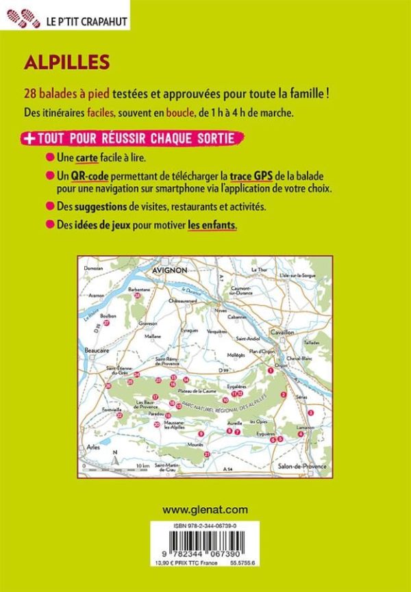 Walking guide - Alpilles Regional Natural Park | Glénat - P tit Crapahut Cheap - Image 2